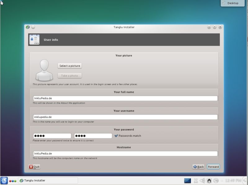 Datei:Tanglu 1.0 - Installer.jpg